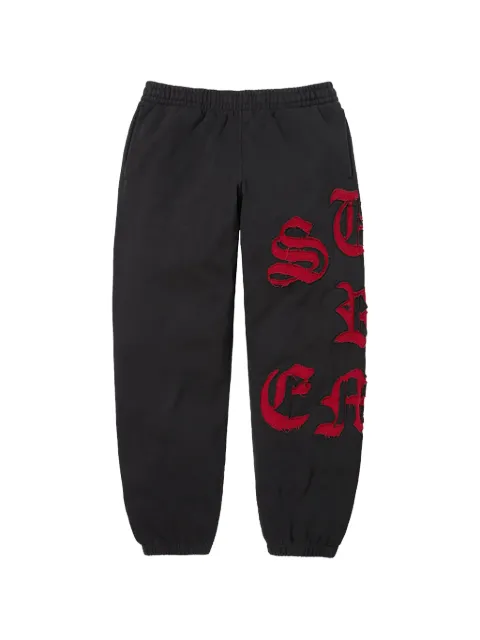 Supreme logo-print track pants