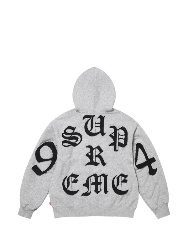 Supreme カットアウト ジップアップパーカー | グレー | FARFETCH JP