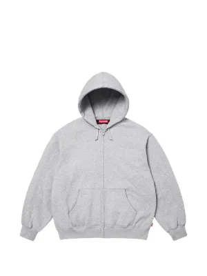 Supreme Crest SS 25 - Grey ジップアップ パーカー | グレー