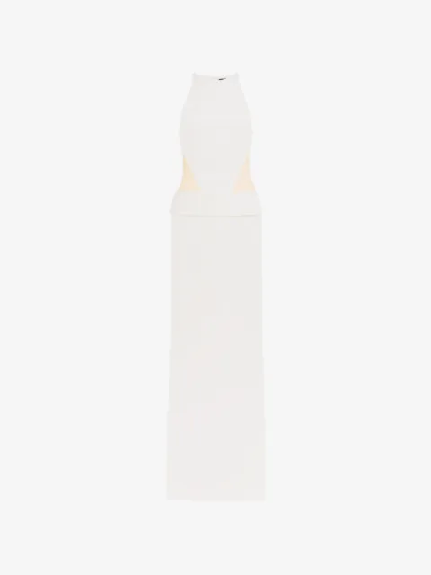 David Koma cut-out belted gown