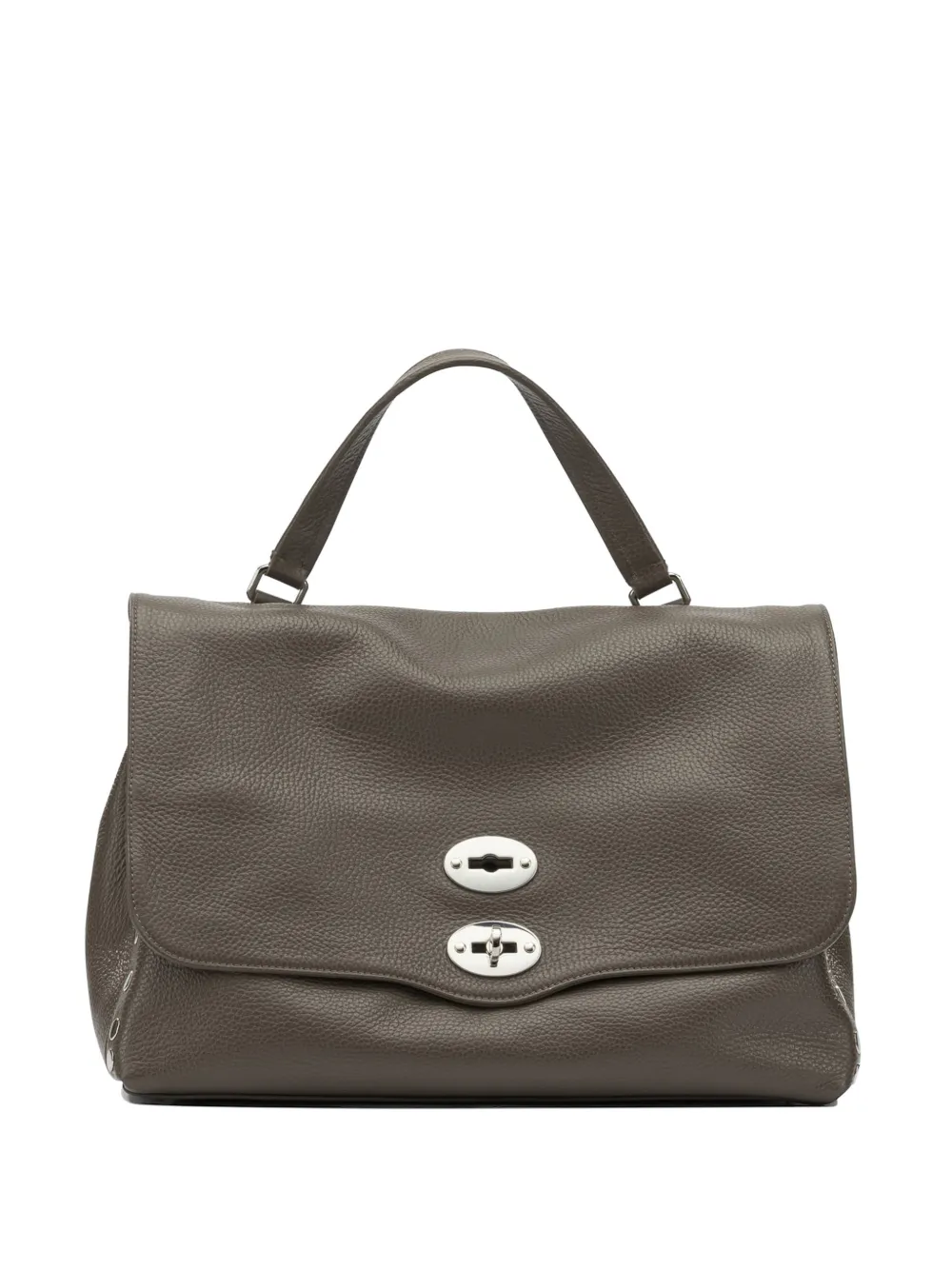 Zanellato Eyelets Postina Daily M tote bag - Grigio