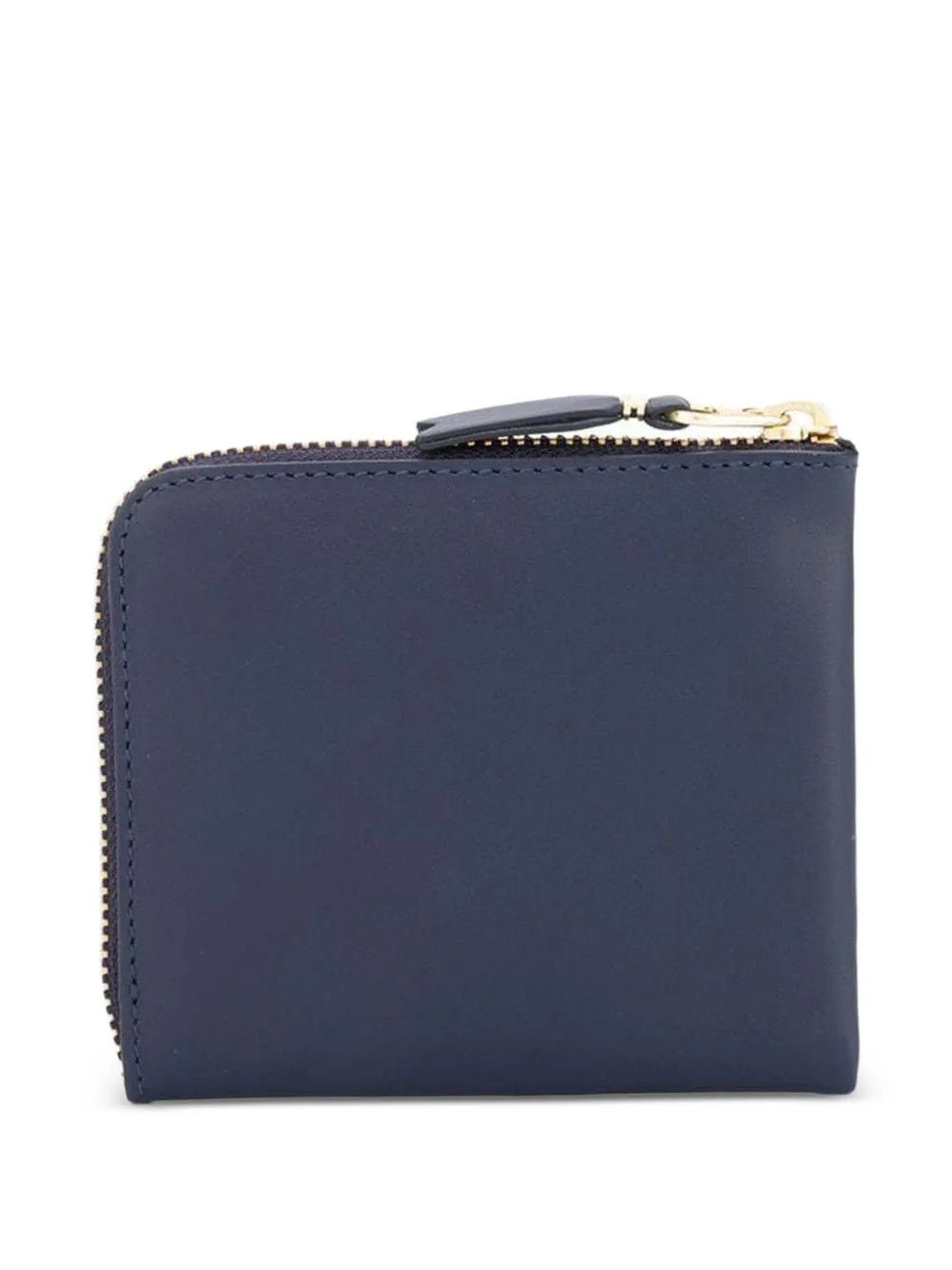 Comme Des Garçons Wallet Leren portemonnee met rits Blauw