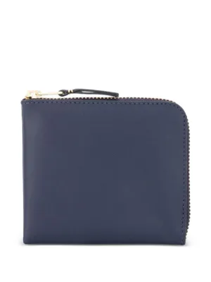 Comme Des Garçons Wallet denim-print Wallet | Blue | FARFETCH