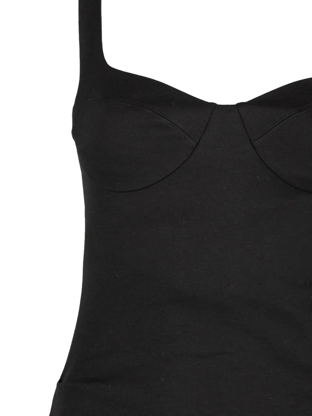SIMKHAI Lindy bewerkte mini-jurk Zwart
