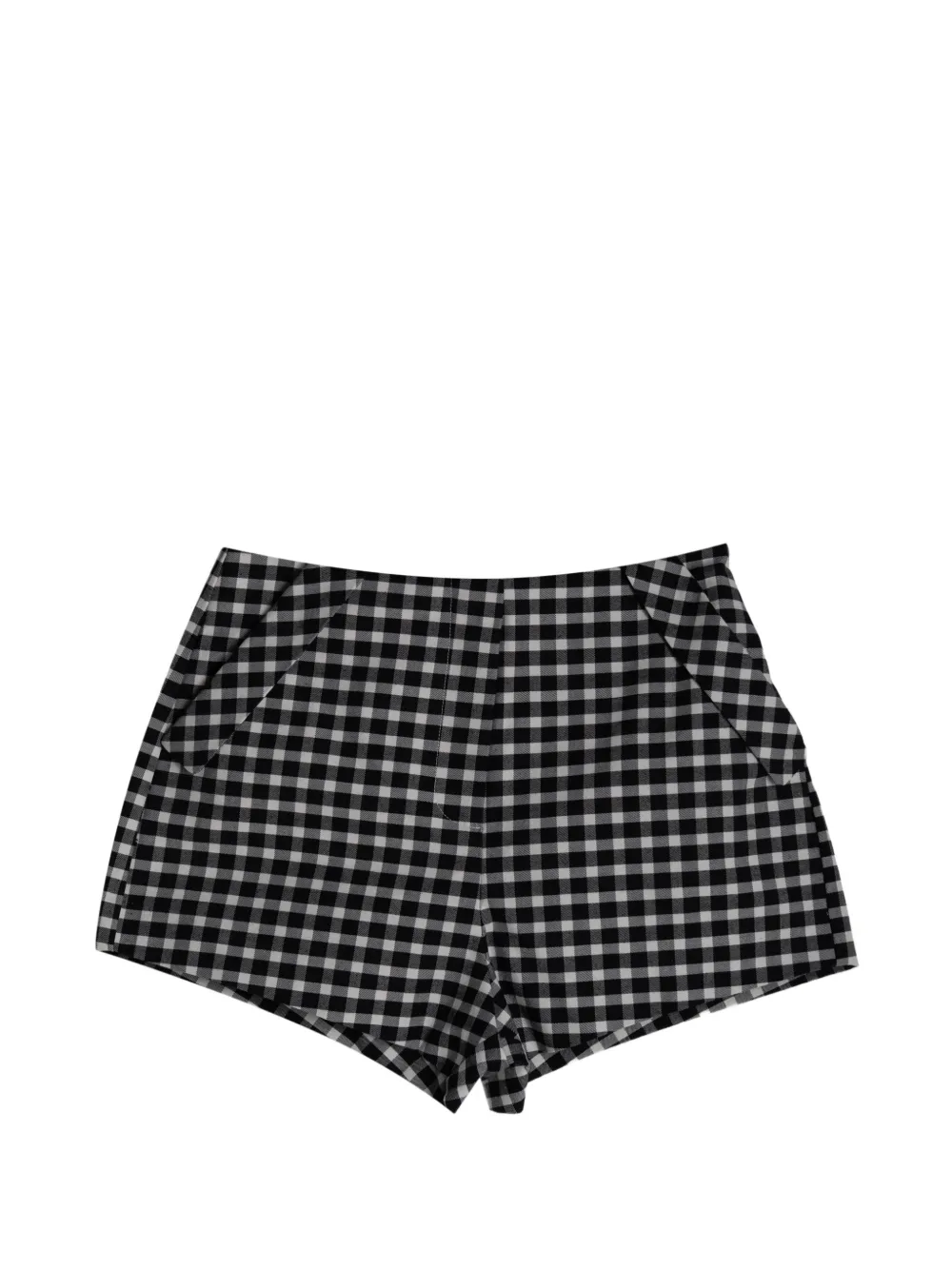 Posse Chaira check shorts - Nero
