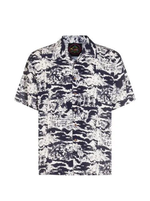 Mauna Kea printed short-sleeve shirt