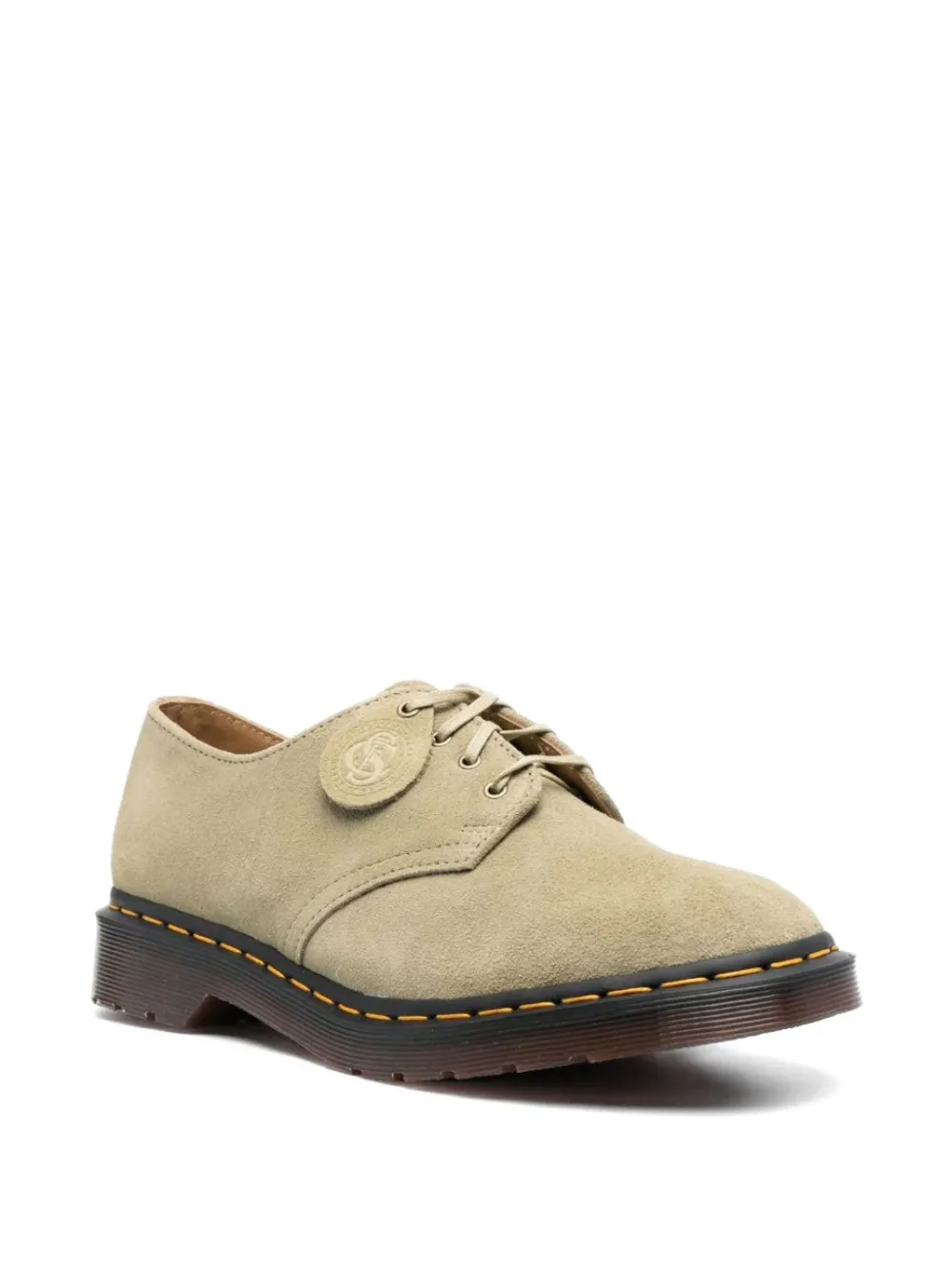 Dr Martens lace-up loafers Beige
