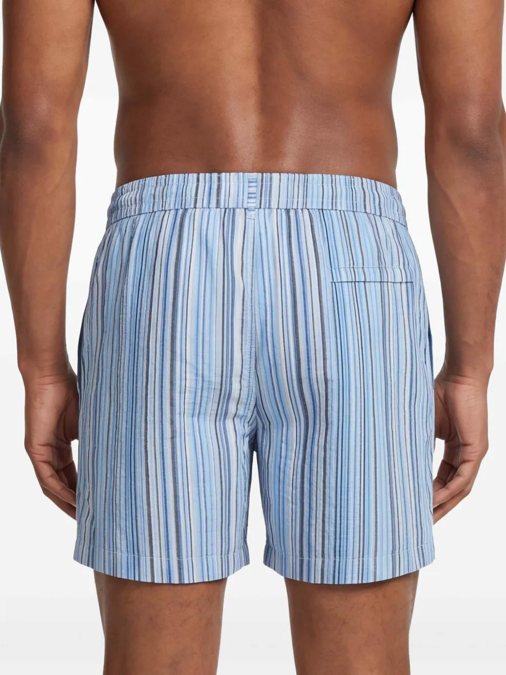 Paul Smith Gestreepte zwembroek Blauw