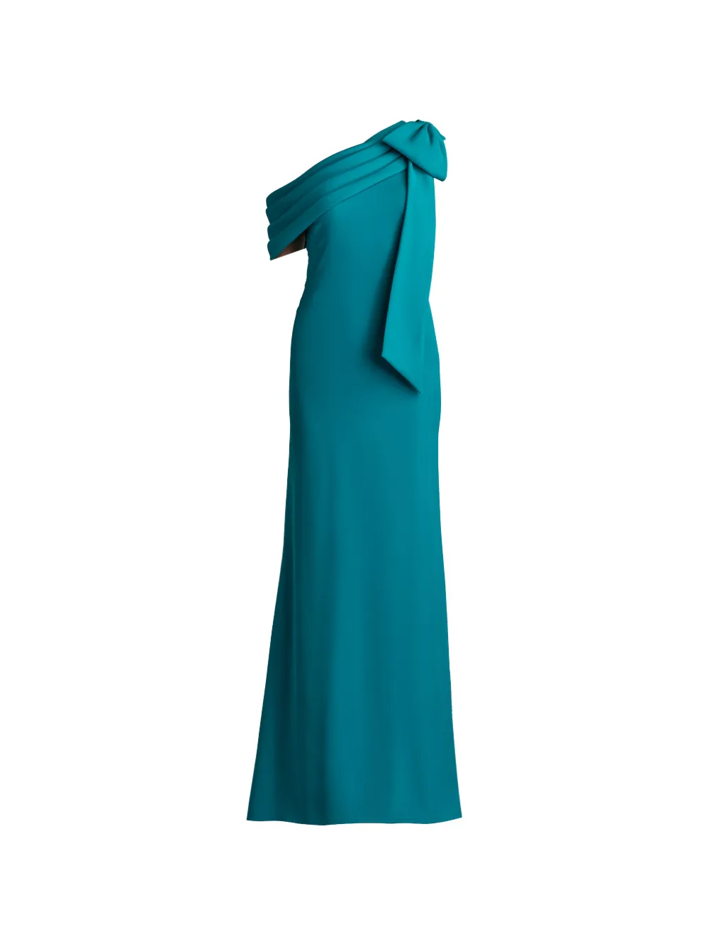 Tadashi Shoji Cassia one-shoulder maxi dress - Blu