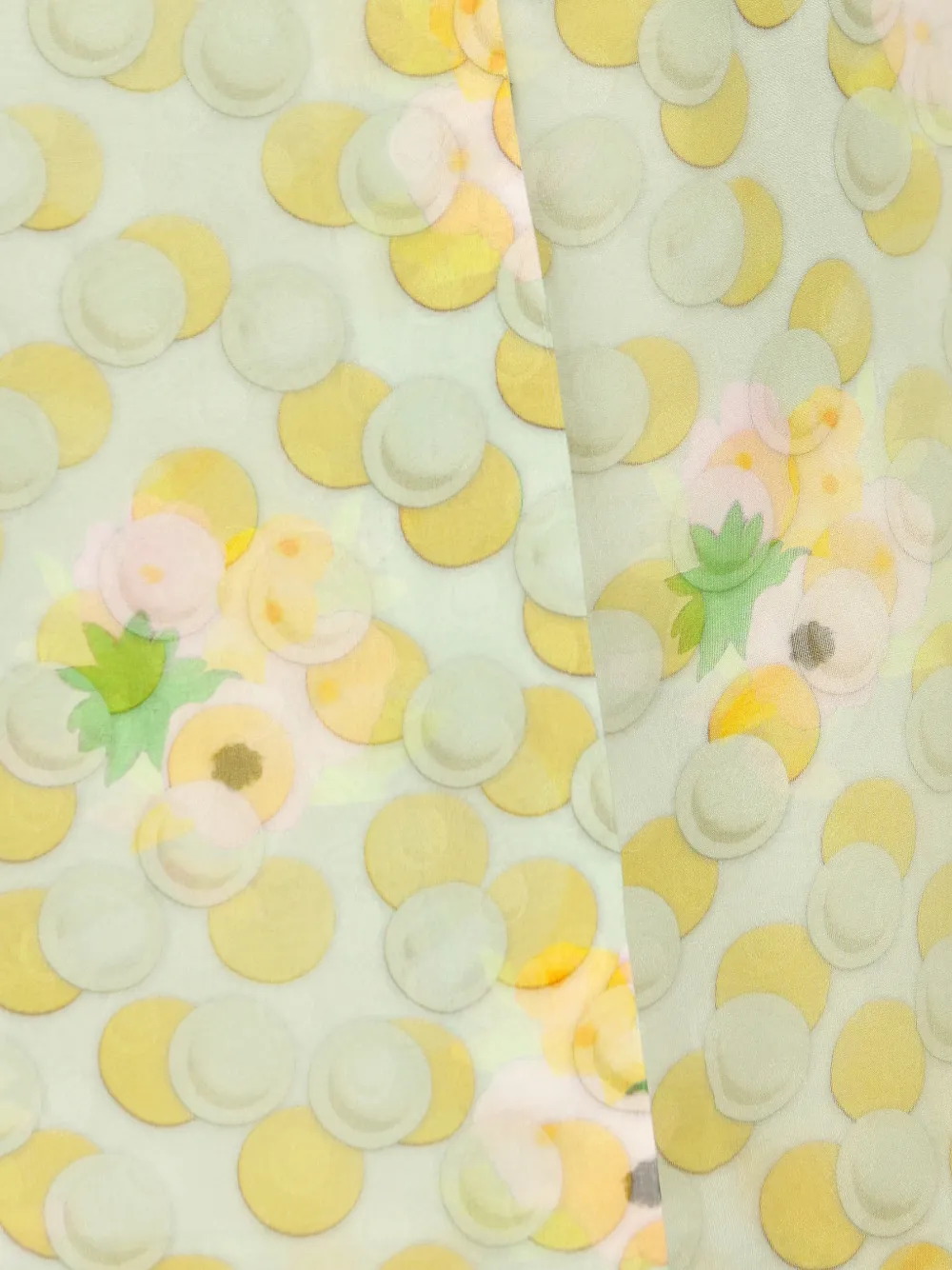  Fendi Floral-print Pocket Midi Skirt - Green 