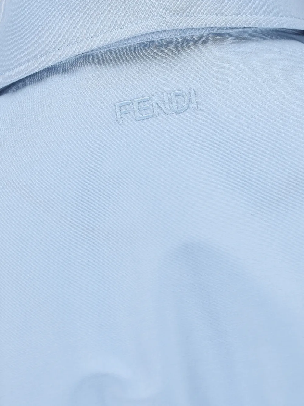 FENDI Geplooid blouse Blauw