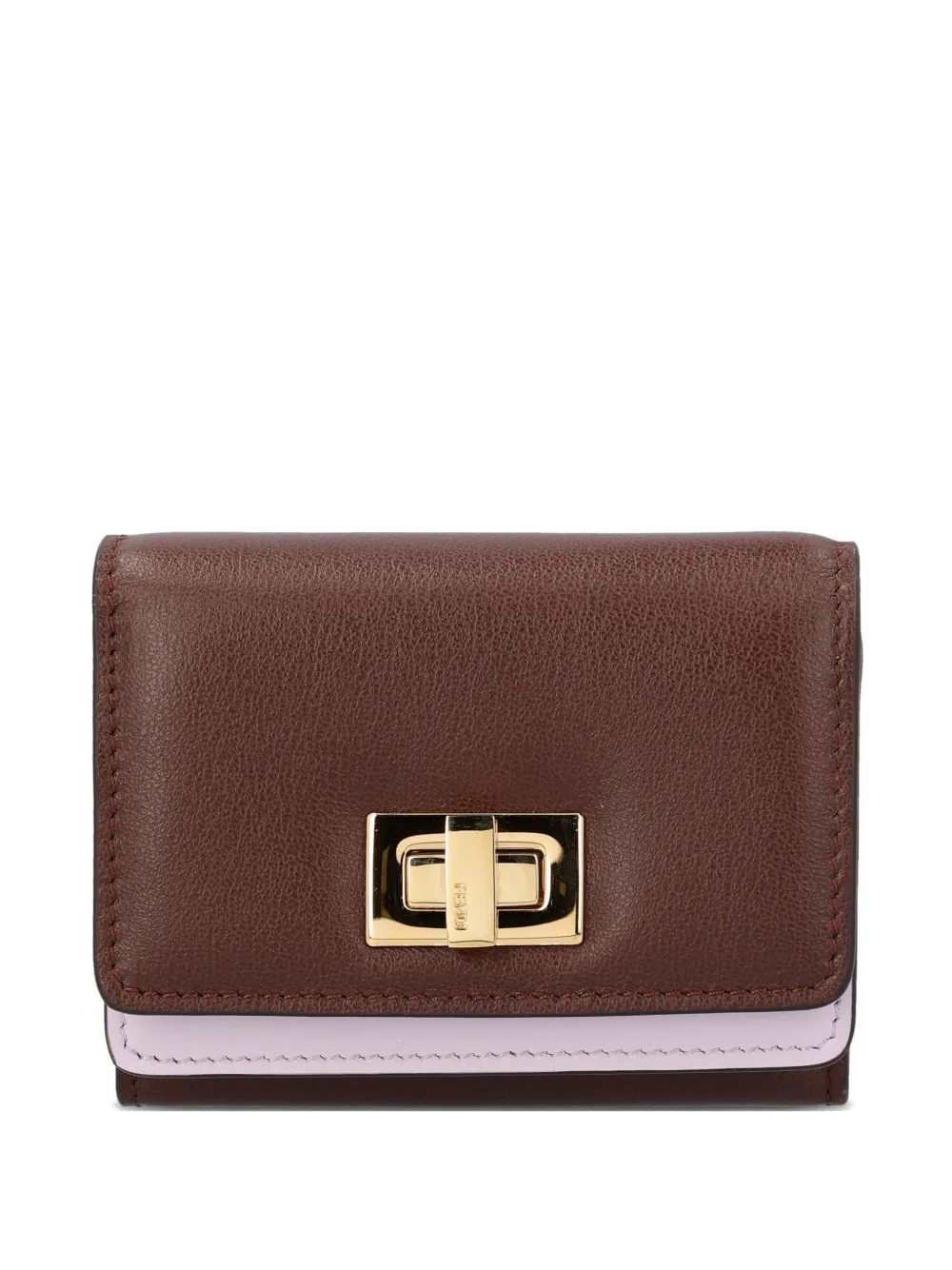 FENDI small Way trifold wallet - Marrone
