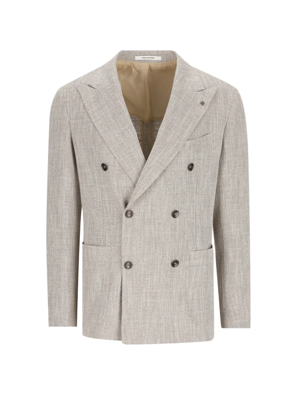 Tagliatore double-breasted button blazer - Toni neutri