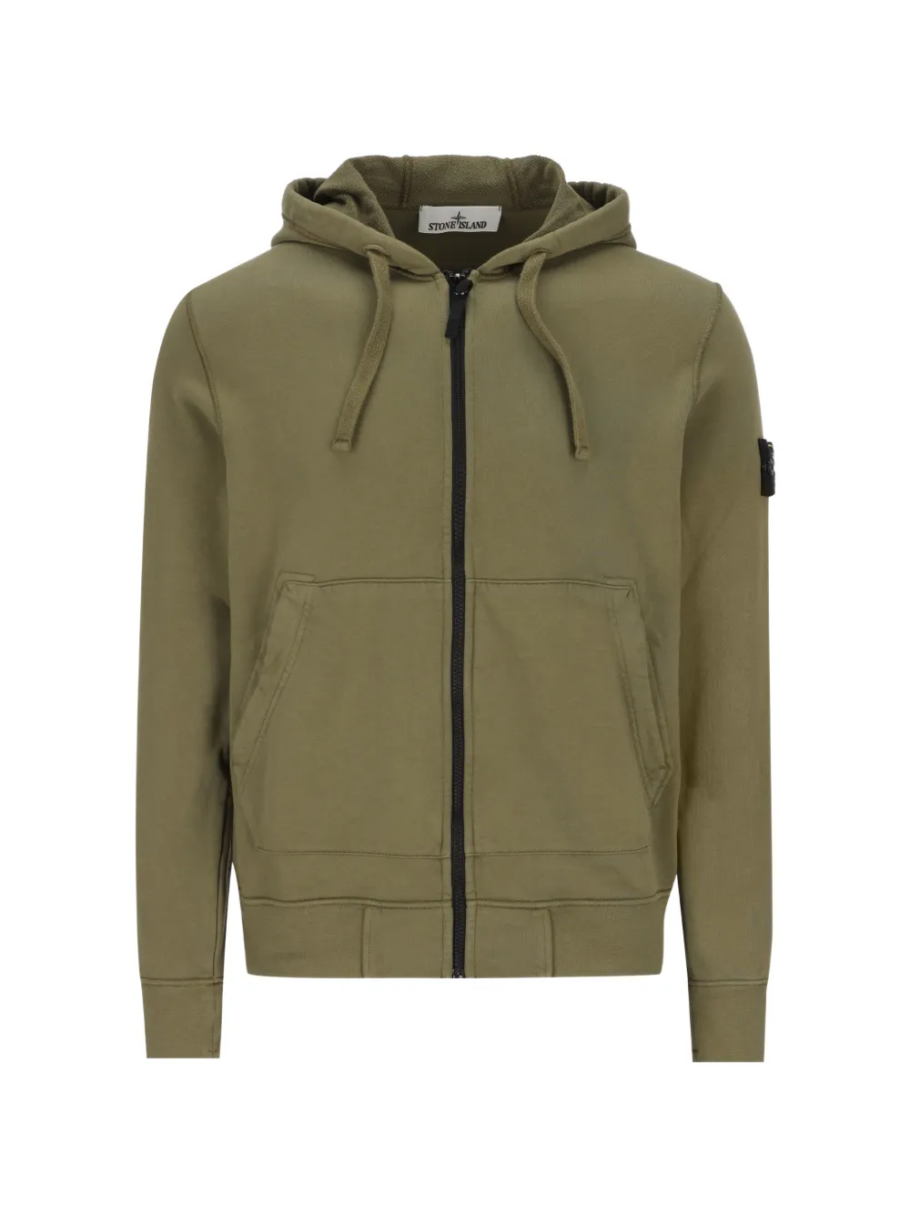 Stone Island zip hoodie - Verde