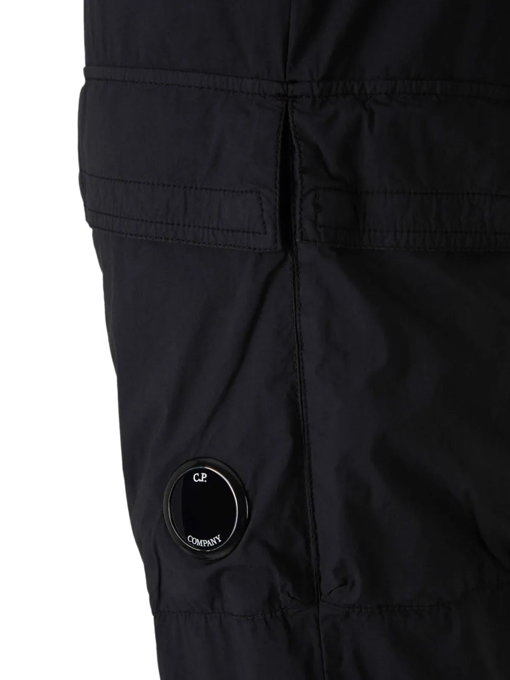 C.P. Company Cargo broek met toelopende pijpen Zwart