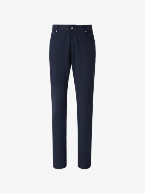 Richard J. Brown  logo-patch jeans