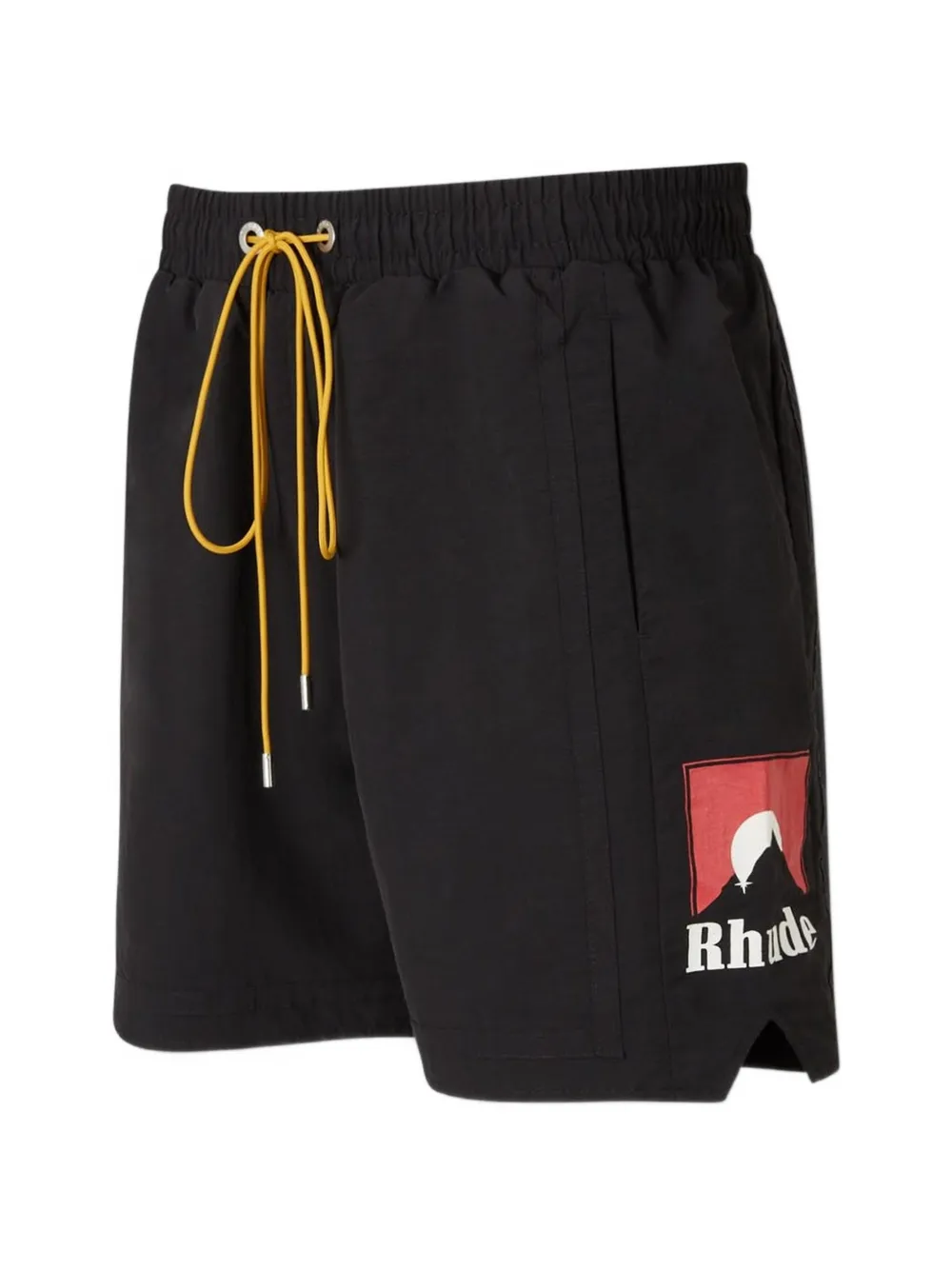 RHUDE Moonlight shorts met trekkoord Zwart
