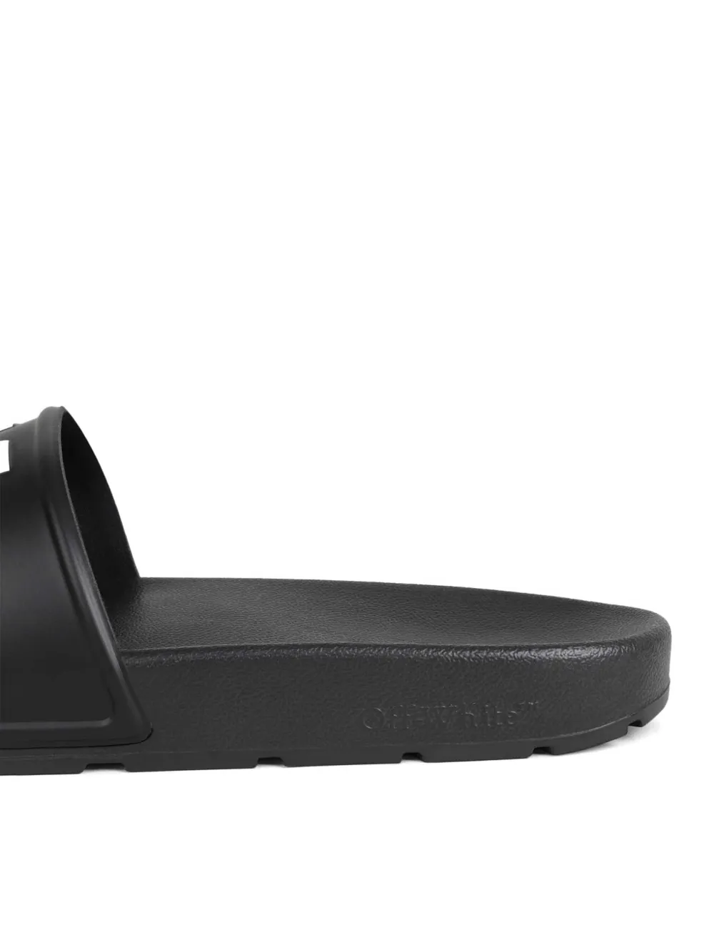 Off-White arrow slides Zwart