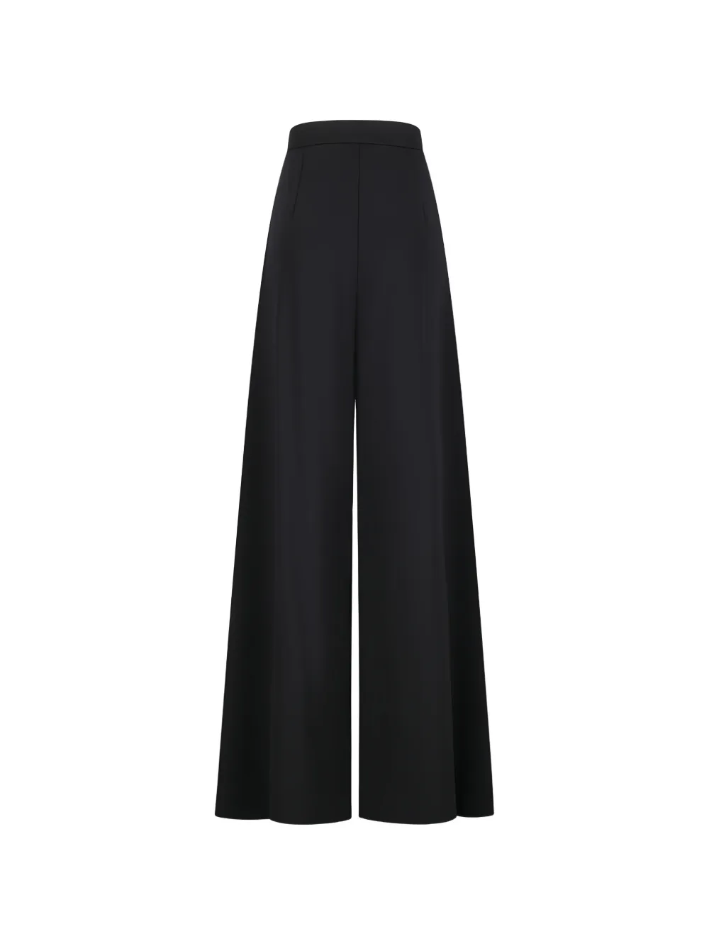 Max Mara Palazzo broek met wijde pijpen Zwart