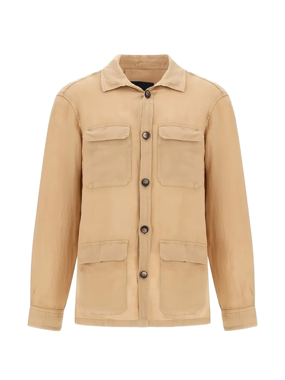 Herno four-pocket shirt - Nude