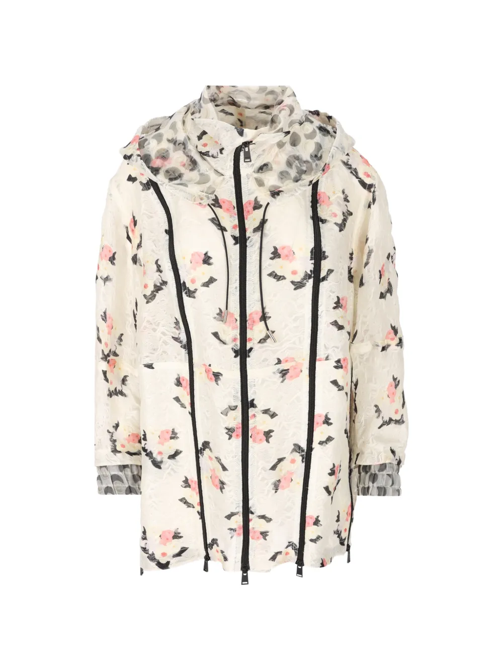 FENDI floral jacket - Bianco