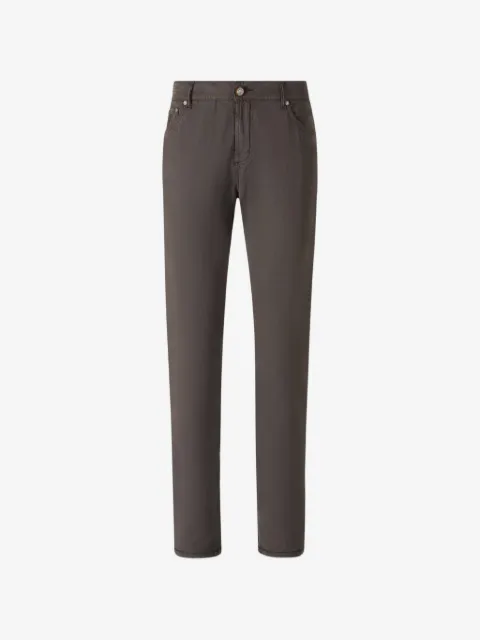 Richard J. Brown  logo-patch jeans