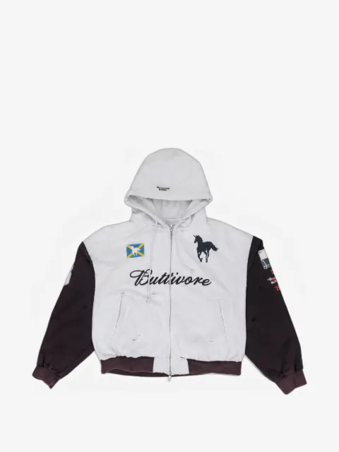 PROTOCOL INDEX Buttivore graphic-print hoodie