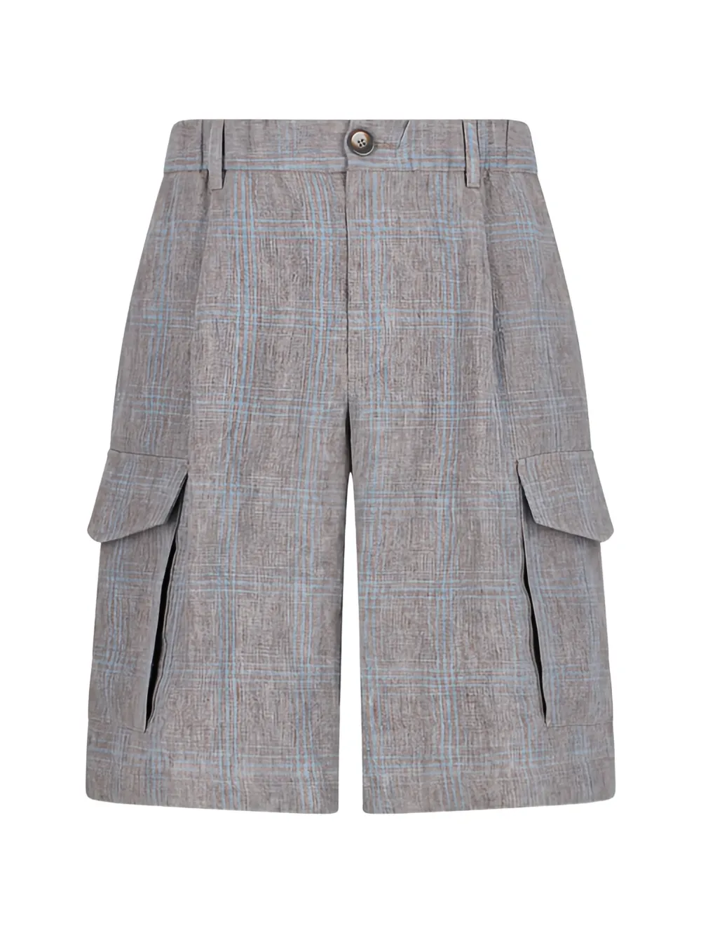 Herno patterned cargo shorts - Grey