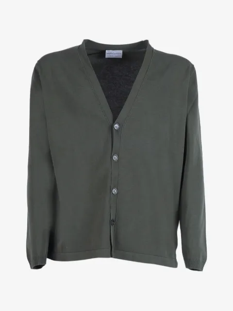 Settefili Cashmere side-slit V-neck cardigan