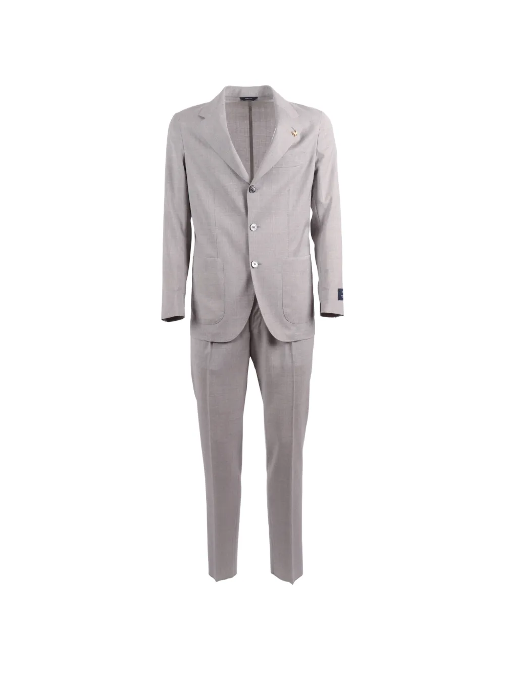 Tombolini Zero Gravity lambswool suit - Grigio