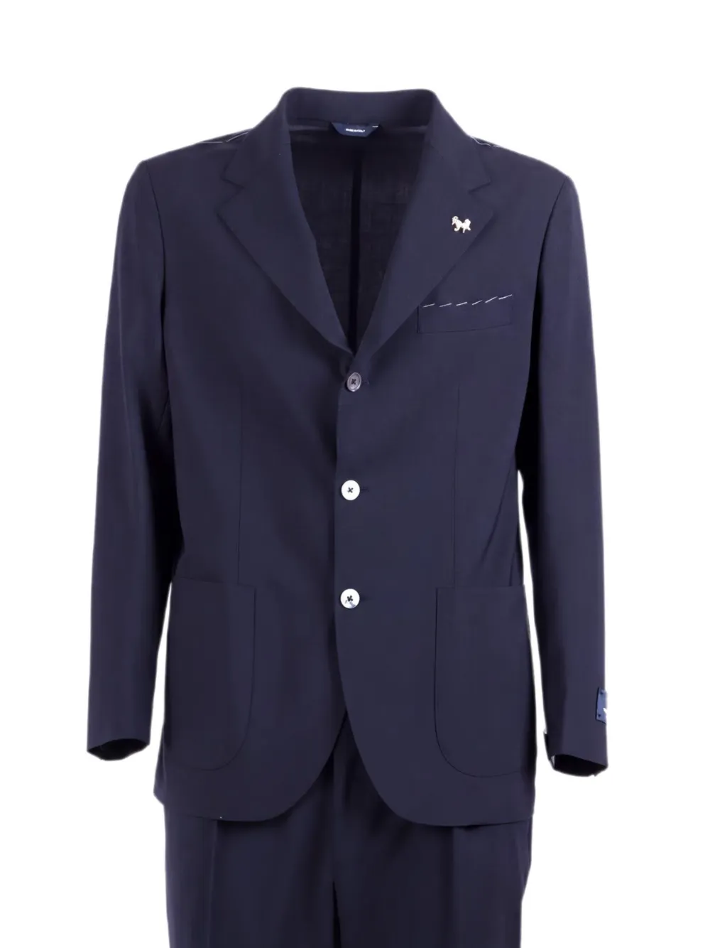 Tombolini Zero Gravity Single-breasted Wool Suit In Multi