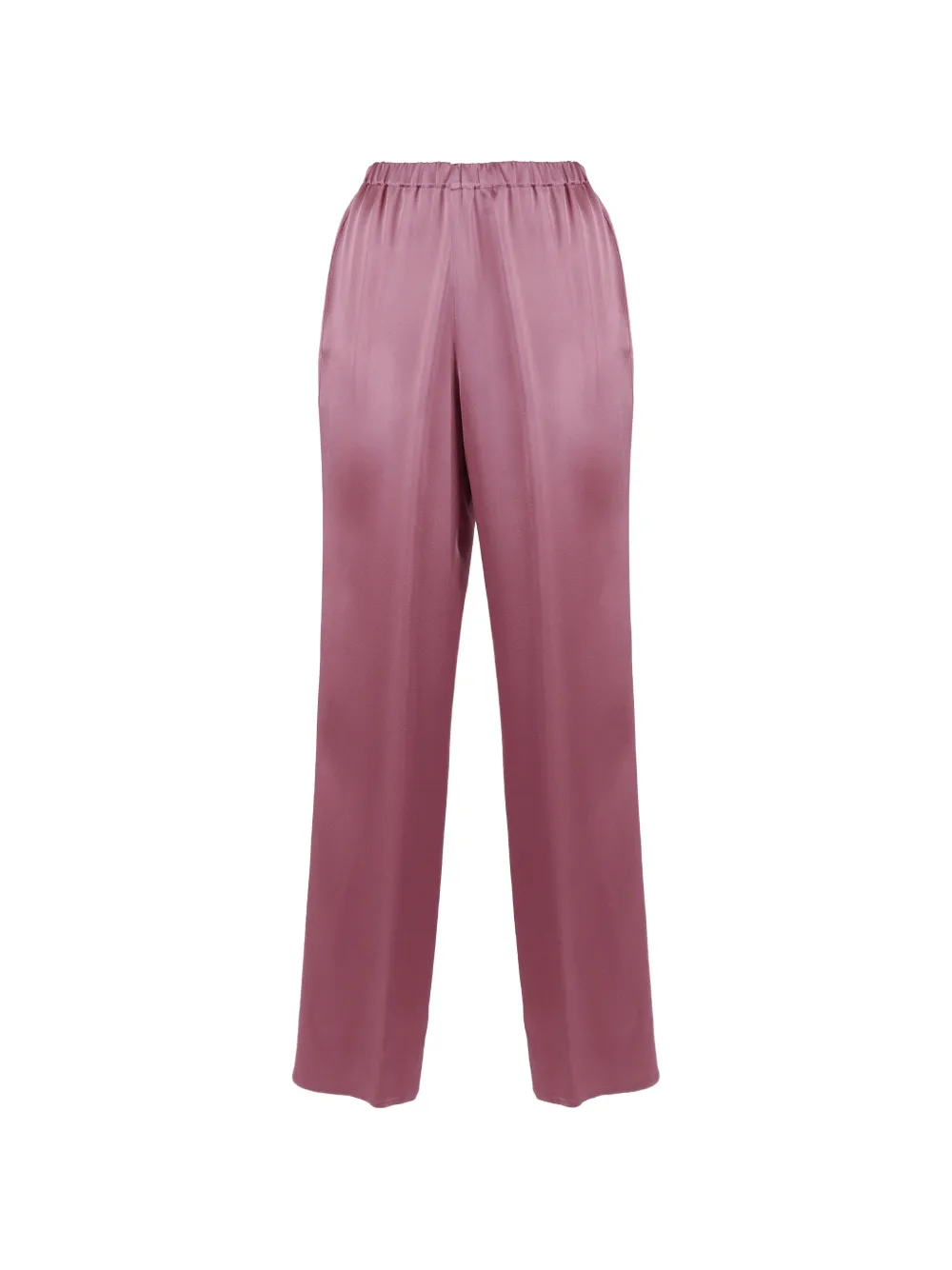 Antonelli elasticated-waist straight-leg trousers - Rosa