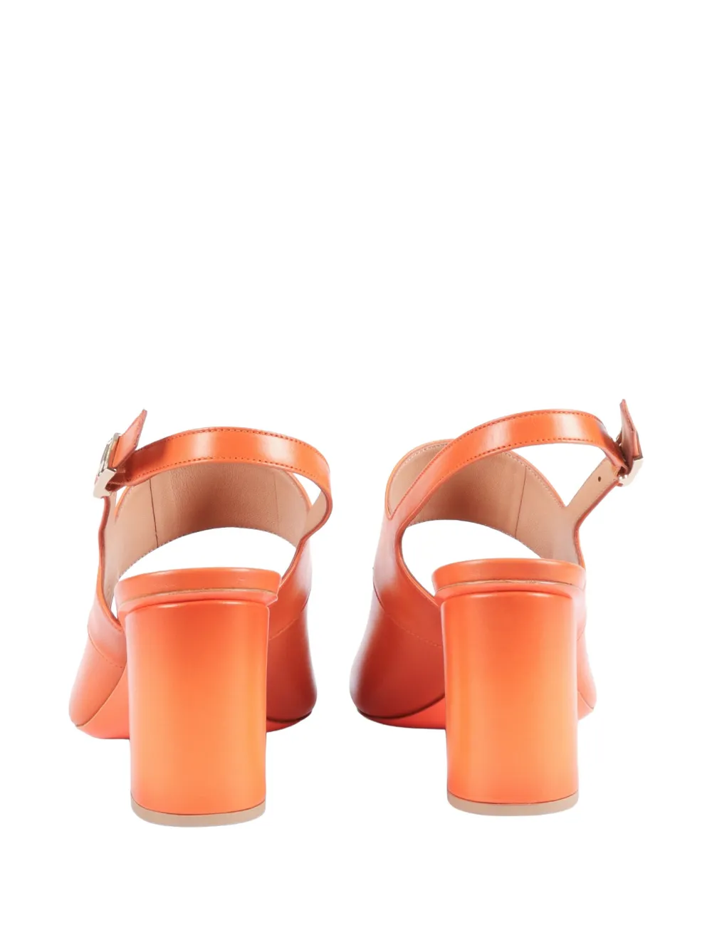 Santoni Ora buckle-fastening sandals Oranje