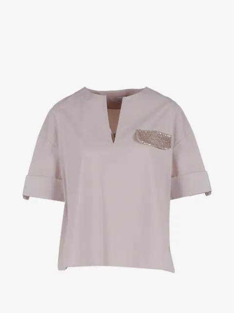 Antonelli V-neck blouse