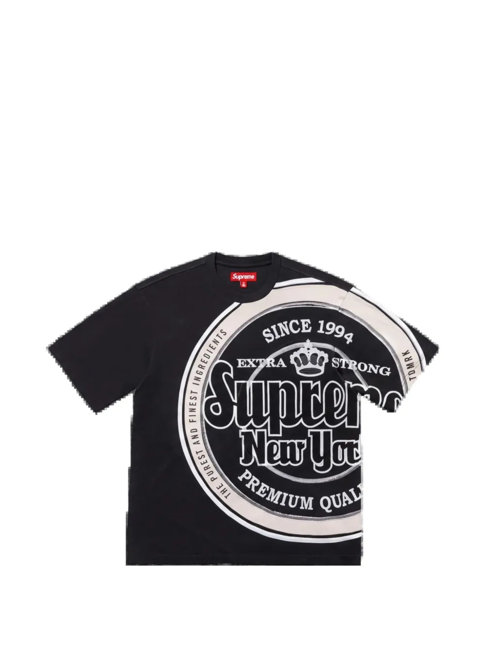Supreme Lager short-sleeve T-shirt - Schwarz
