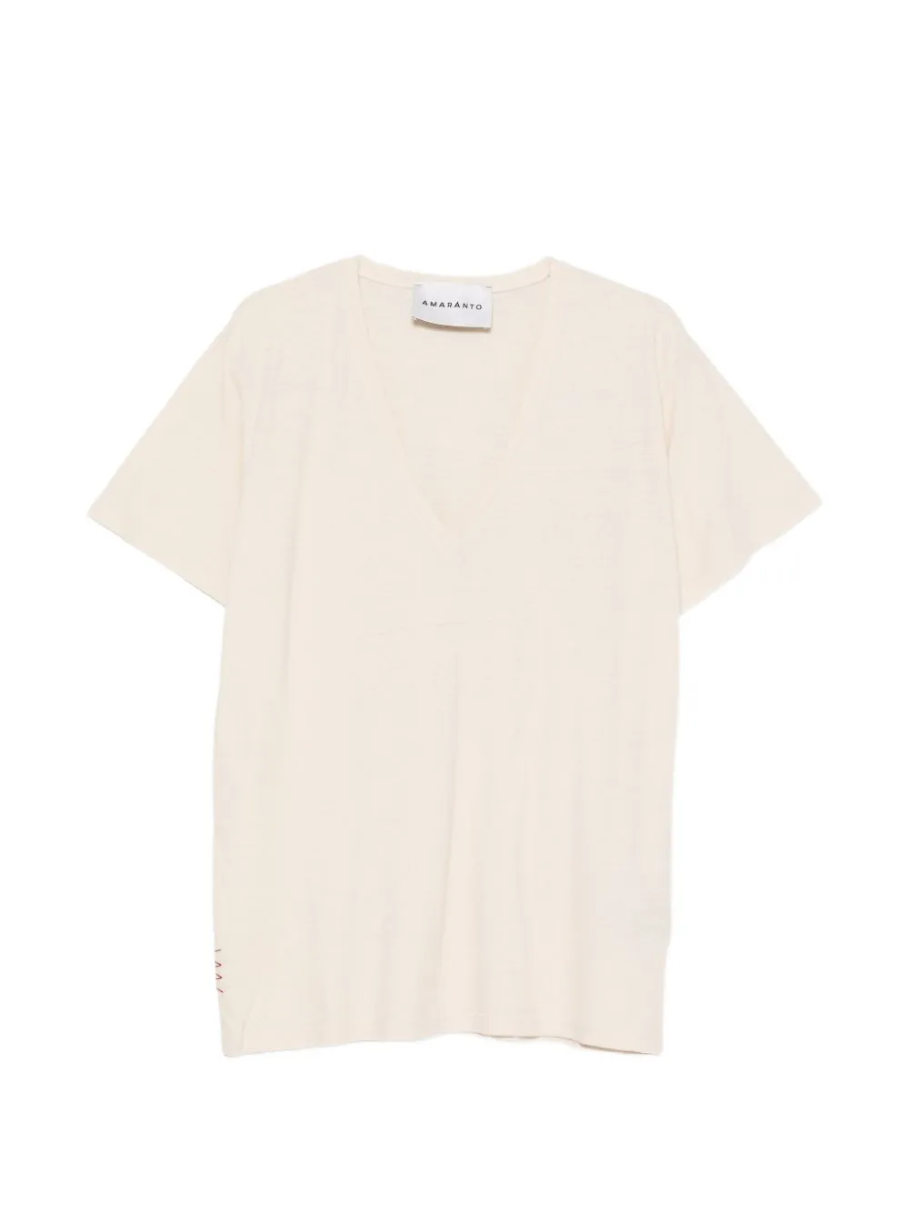AMARÁNTO V-neck T-shirt - Toni neutri