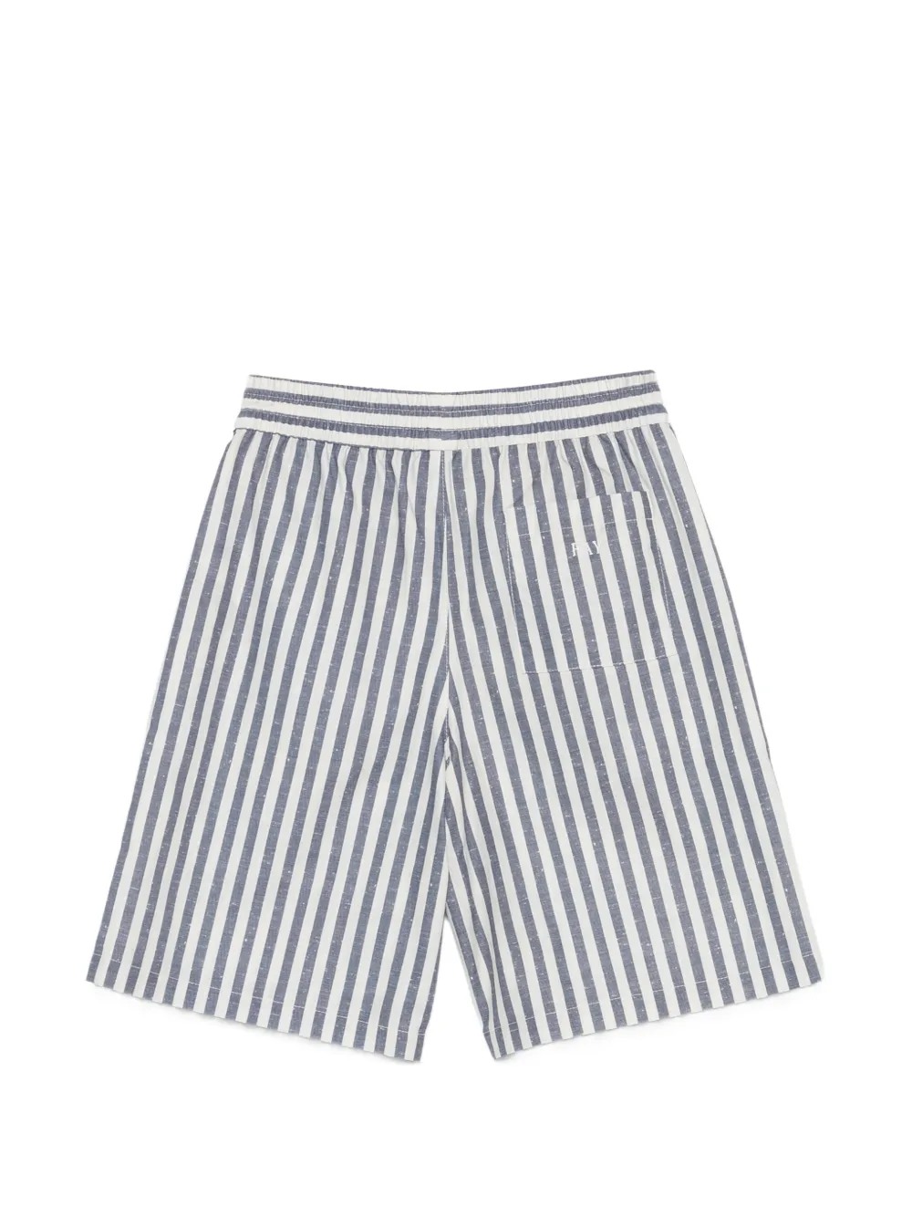 Fay Kids Gestreepte shorts Beige