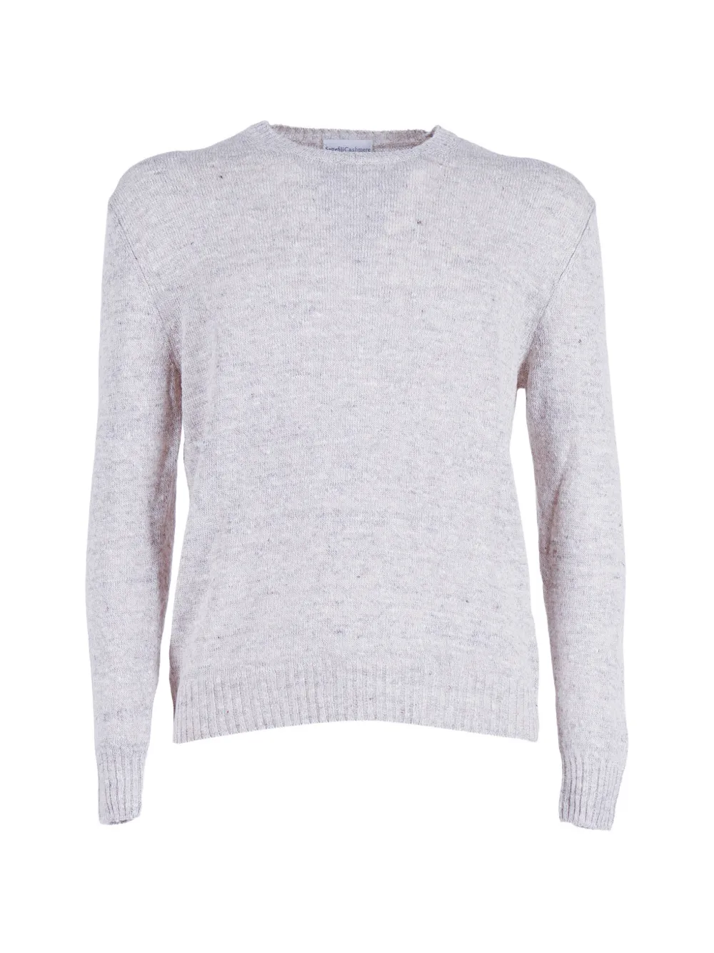 Settefili Cashmere fine-knit long-sleeve sweater - Toni neutri