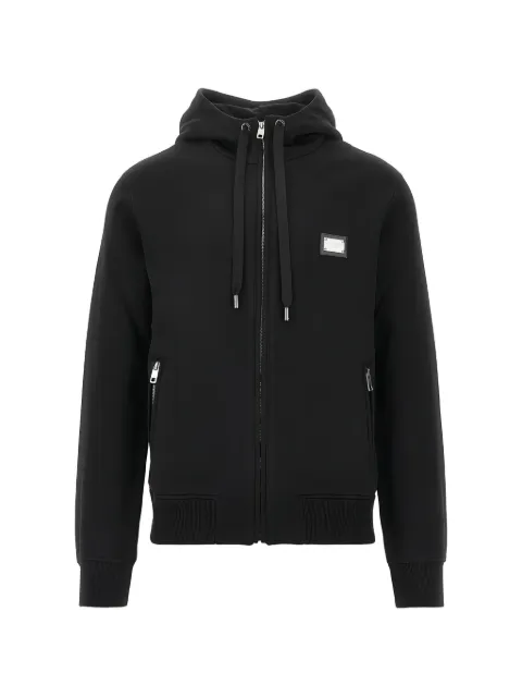 Dolce & Gabbana hooded zip-up sweatshirt