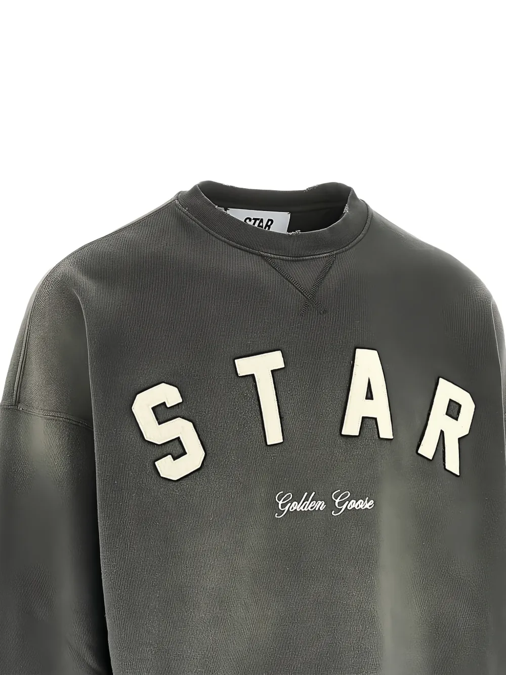 Golden Goose Sweater met ster Groen