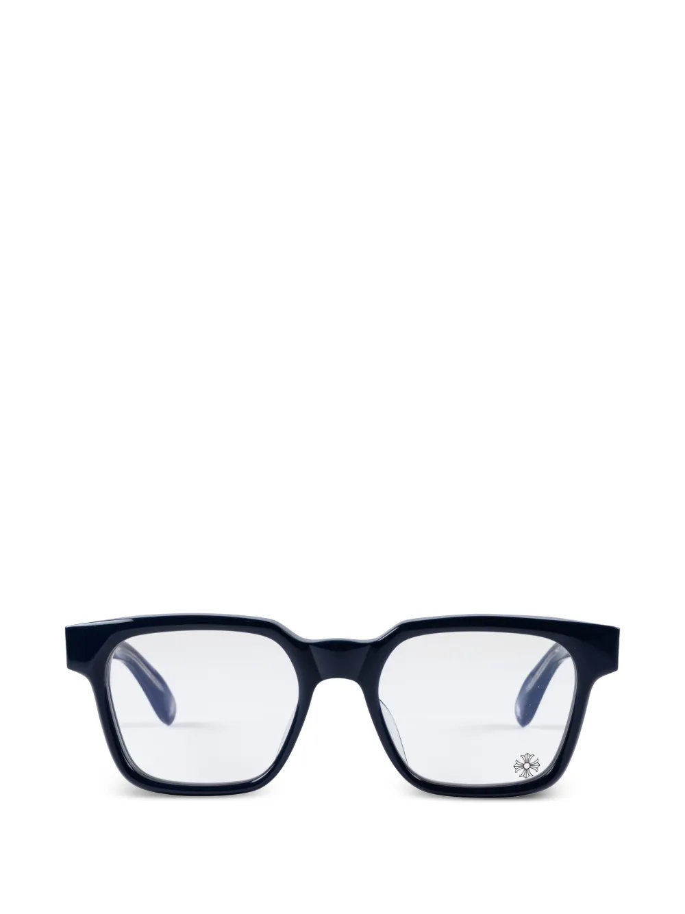 Chrome Hearts Celibussy rectangle-frame glasses - Blue