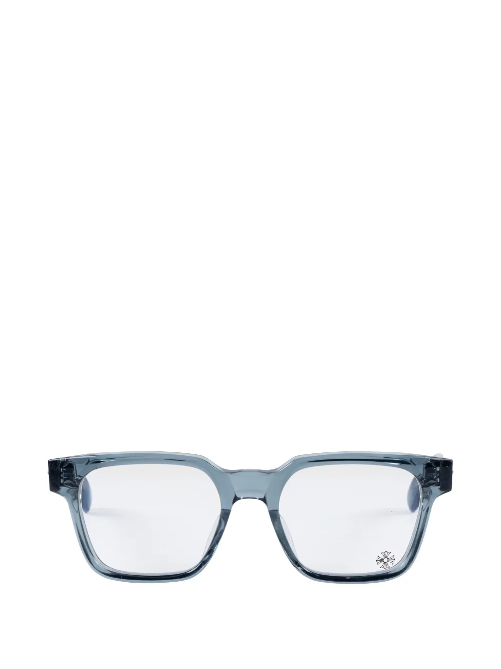 Chrome Hearts Celibussy square-frame glasses - Blu
