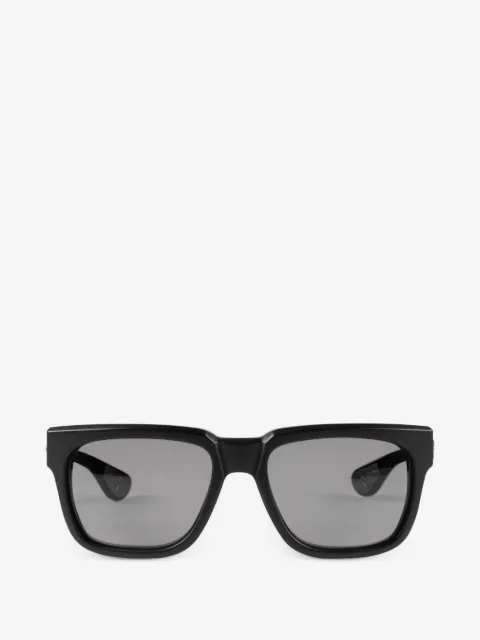 Chrome Hearts lunettes de soleil rectangulaires Box Officer