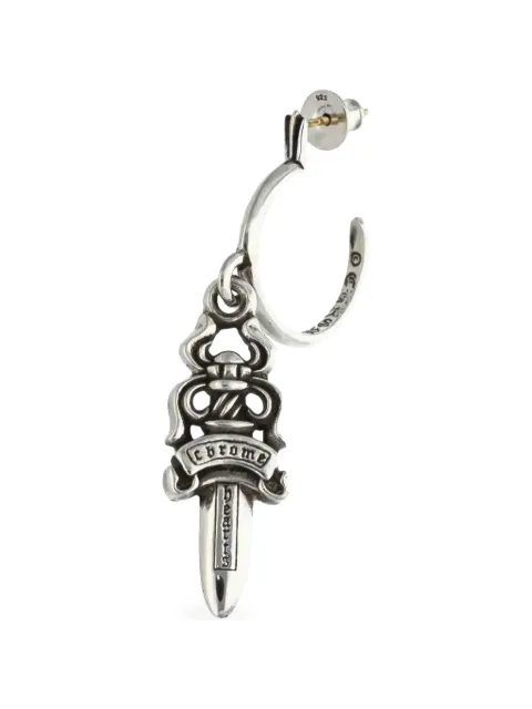 Chrome Hearts dagger-pendant earring