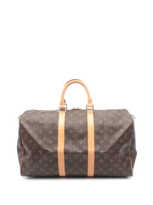 Louis Vuitton Pre-Owned 2003 モノグラム キーポル 60 ボストンバッグ