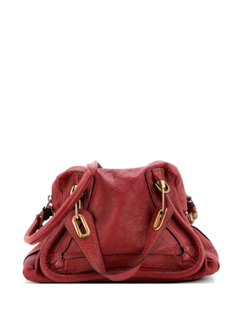 Chloé Pre-Owned bolsa satchel Paraty mediana de piel