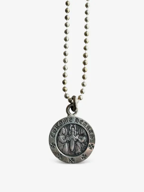 Chrome Hearts collar con dije de medallón