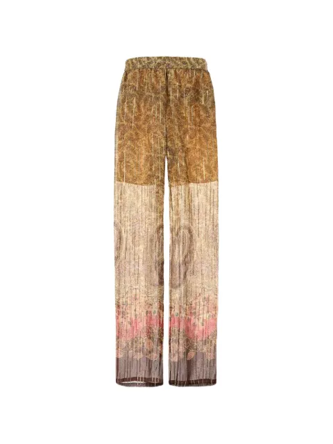 Valentino Garavani pantalones palazzo estampados