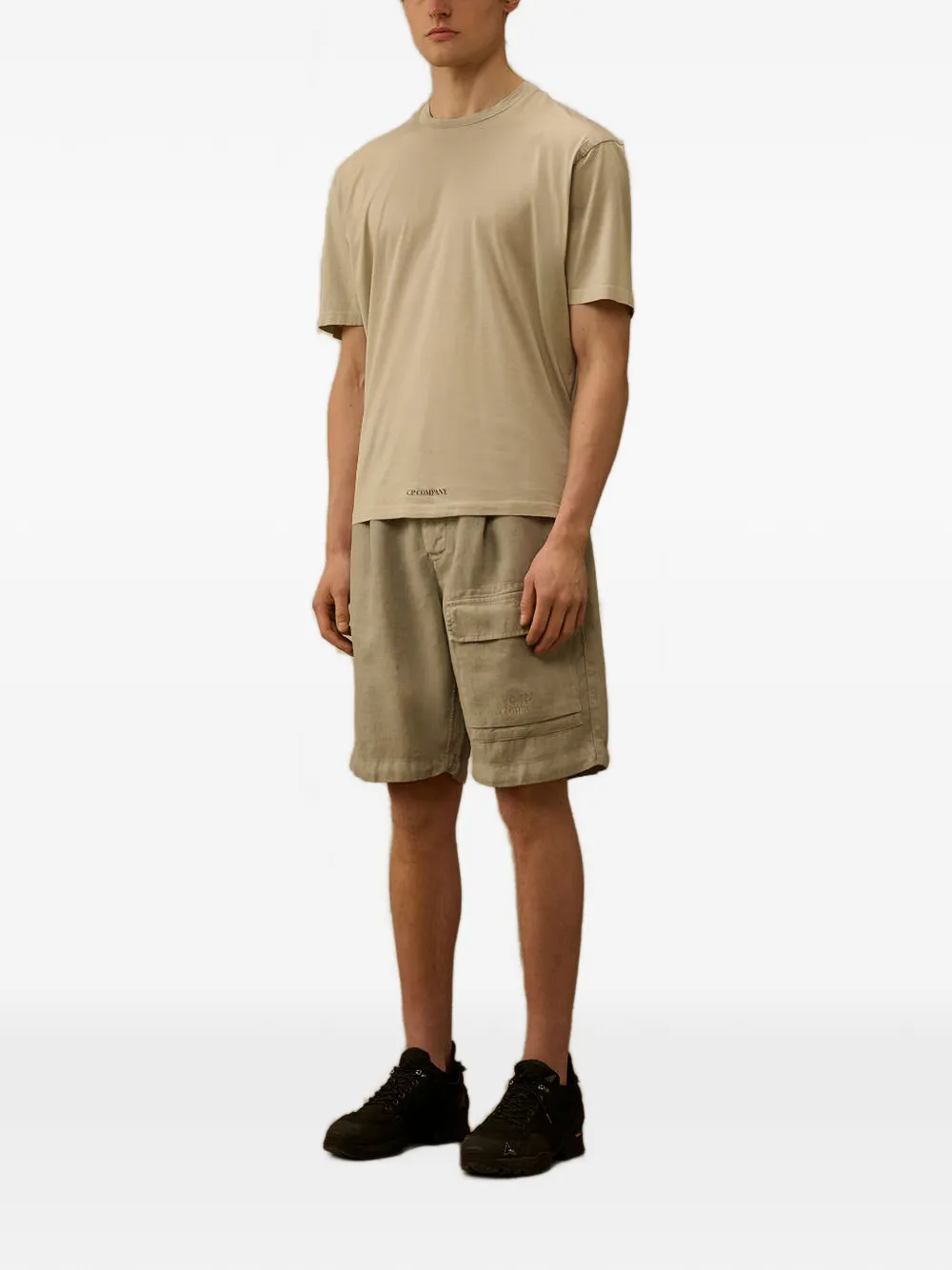 C.P. Company T-shirt met ronde hals Grijs