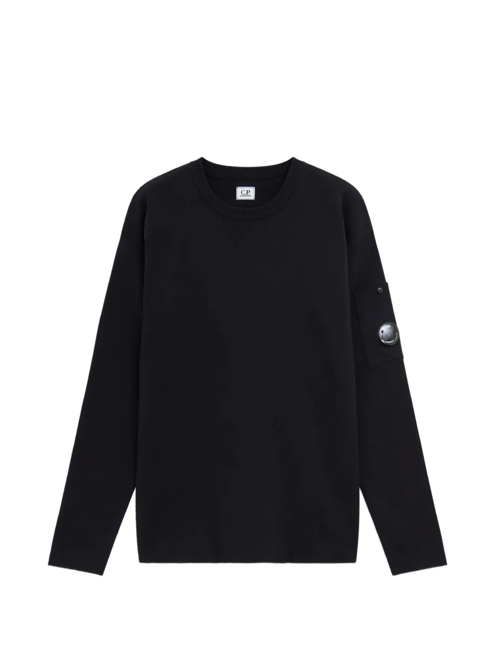 C.P. Company lens-detail pocket sweater - Blu